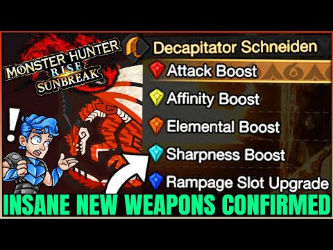 NEW WEAPON CRAFTING CONFIRMED - Safi'jiiva & Augmenting Hybrid - Monster Hunter Rise Sunbreak!