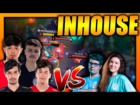 REVOLTA, TITAN, GREVTHAR E NIN vs. LUNARDELI E ZECAS DO ULT NO INHOUSE!