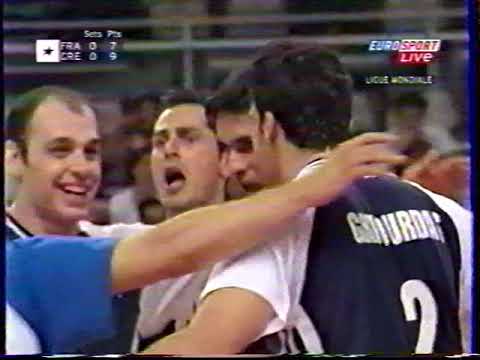 Volleyball France/Grèce World League 2003 à Paris-Part1