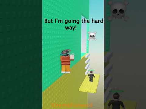 Trolling Trollers With Wall hop, its SO INSANE!💀💀💀 #roblox #trending #obby
