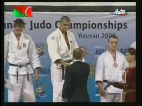 Judo 2009 Yerevan awarding Azerbaijan