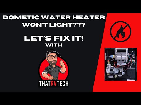 Diagnose a Dometic water heater (propane)