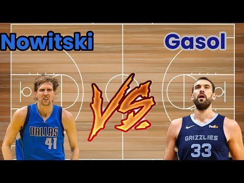 Dirk Nowitski vs Marc Gasol