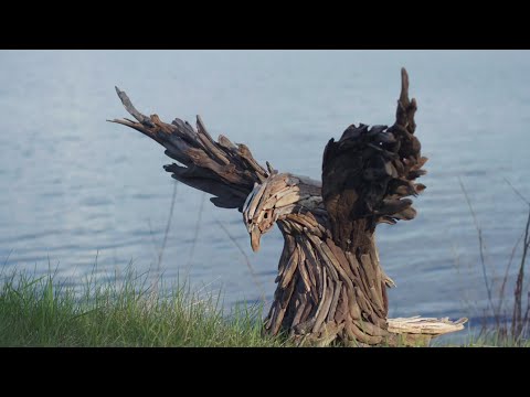 Finding Minnesota: Driftwood Art