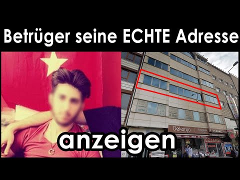 Telefonbetrüger seine ECHTE Adresse zeigen