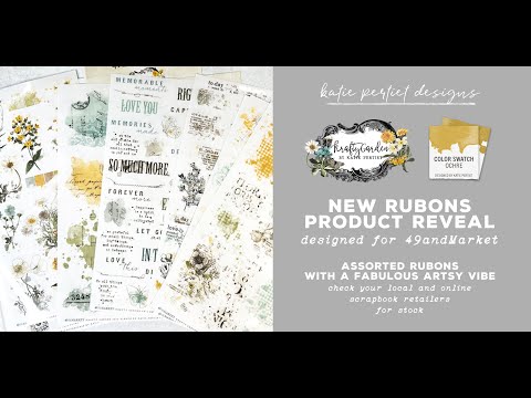 Krafty Garden + Ochre Rubons Unboxing