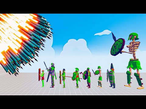 ALL SHIELD UNITS vs EVERY GOD | TABS - Totally Accurate Battle Simulator