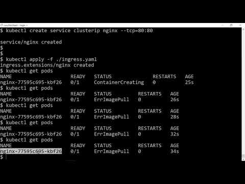 K3D: quickly spin a k3s kubernetes cluster, start an nginx and expose via Ingress