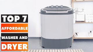 Best Affordable Washer and Dryer Combo 2025