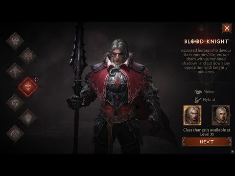 Diablo Immortal: Blood Knight All Skills Showcase