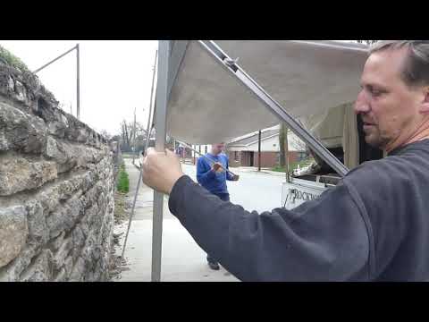 2009 Rookwood Premier Pop Up Awning Setup