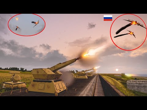 Intense Air Defense: German Mantis C-RAM Takes on Russian bombers in Jaw-Dropping Encounter! ARMA 3