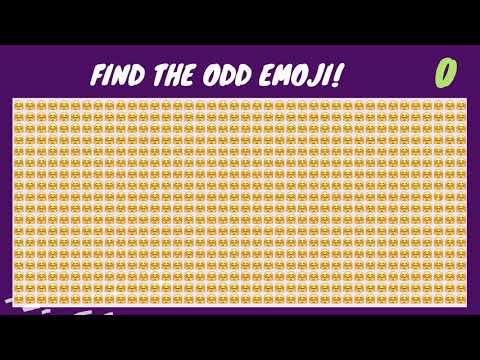 FIND THE ODD EMOJI #13 IMPOSSIBRU EDITION