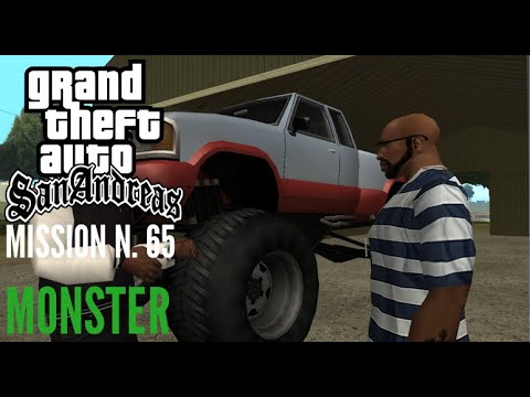 GTA San Andreas Remastered - Mission #65 - Monster (4K 60FPS)