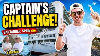 We Accepted The Captain’s Challenge in Santander and Experience The Epicurean on P&O Ventura
