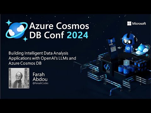 Building Intelligent Data Analysis Applications with OpenAI's LLMs and Azure Cosmos DB