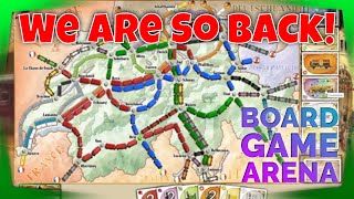 Ticket to Ride Switzerland - We're Back with A Whimper!