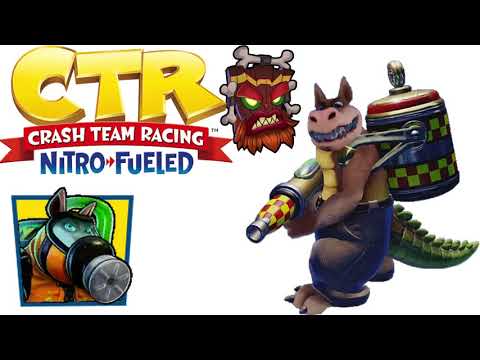 Crash Team Racing Nitro Fueled Dingodile Hazmat Dingodile Voice Clips