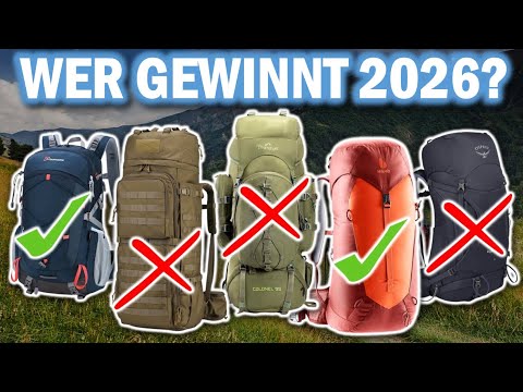 WANDERRUCKSÄCKE kaufen: Top 5 Wanderrucksäcke 2026 im Vergleich! 🏔️🎒