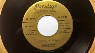 Parchman Farm , Mose Allison , 1958