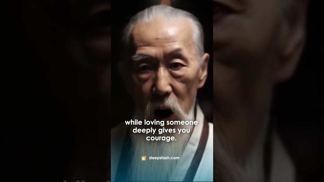 Lao Tzu on Love: The Dual Forces of Strength and Courage #shorts
