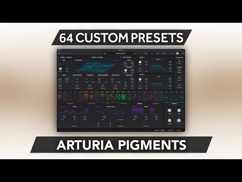 TPL025 - Sci-Fi Scapes - Arturia Pigments 4 ( 64 presets ) - Video Preview 1