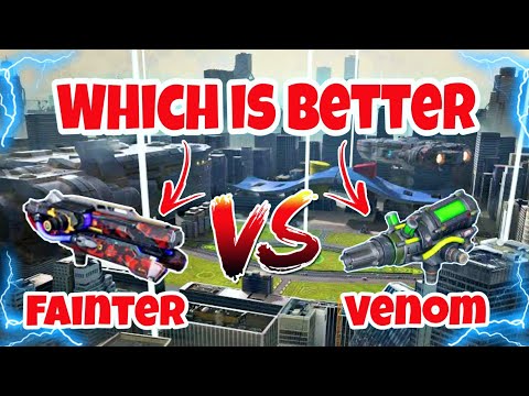 [WR]🔥 Fainter VS Venom Weapon Comparison |War Robots|