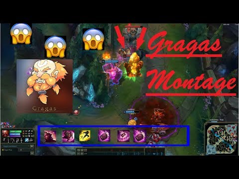 GRAGAS MONTAGE - LouWither's Gragas MONTAGE