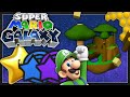 Super Mario Galaxy Honeyhive Galaxy ALL STARS COMETS LUIGI