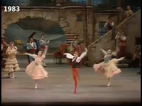 Now & Then - Don Quixote Act 1 pas de trois compilation 1960s-2010s Kirov/MT