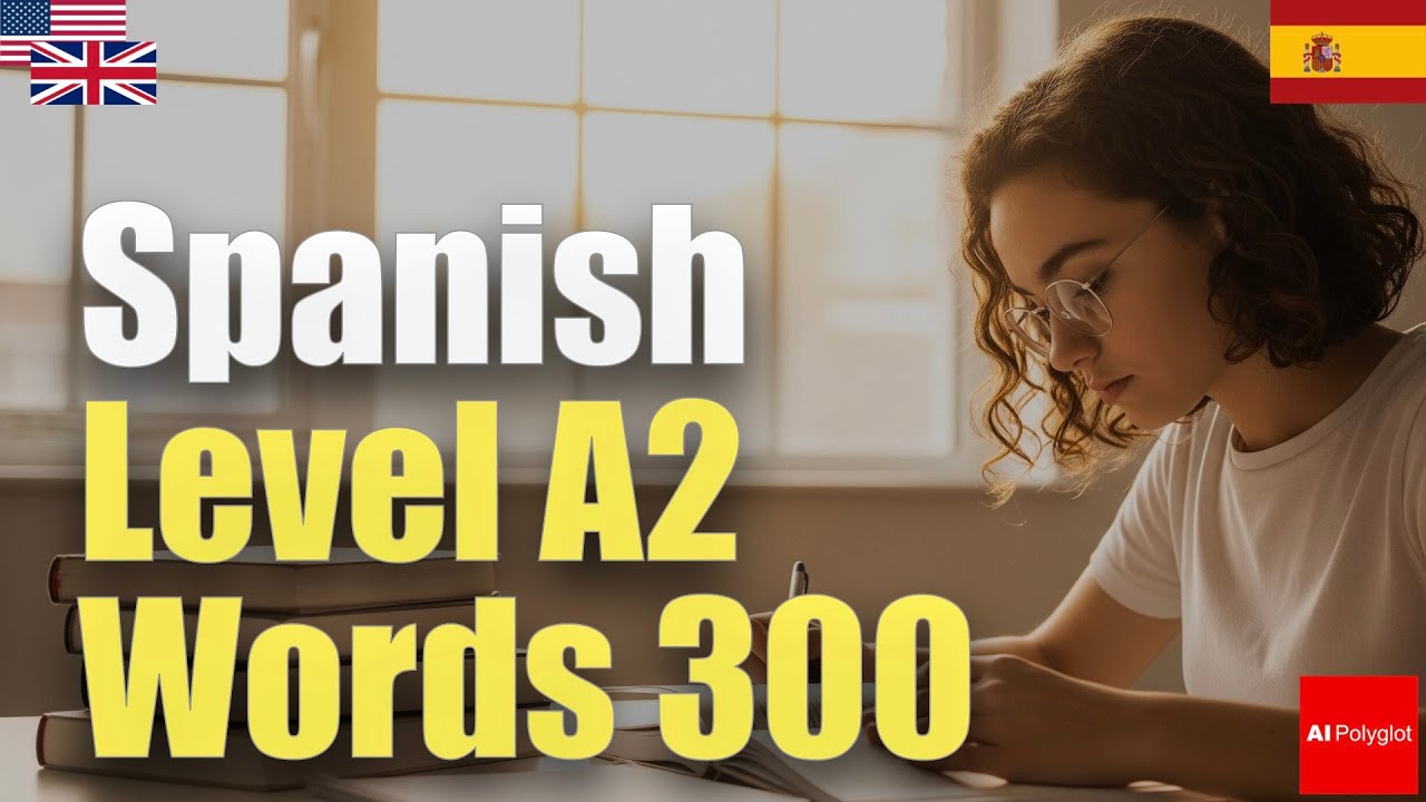 Spanish Level A2 Words 300 | Beginner | Passive listening | Must-Know | with hiragana episode artwork