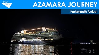 Azamara Journey arrives in Portsmouth (06/09/2025)