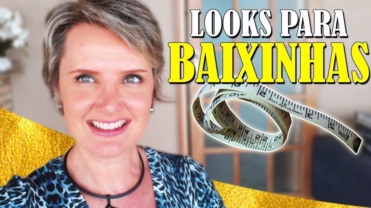 LOOKS PARA BAIXINHAS | Truques para alongar | Luciane Cachinski