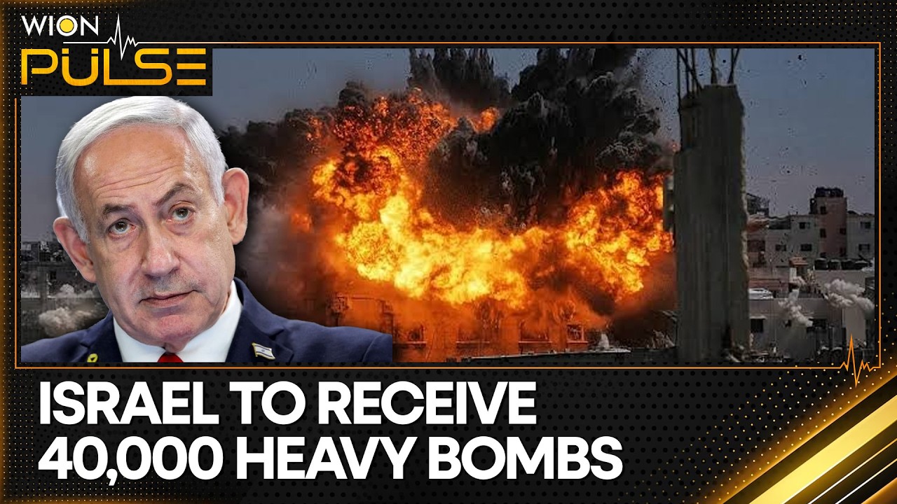 Israel Set to Receive 40,000 One-Ton-Class Bombs from US | WION Pulse