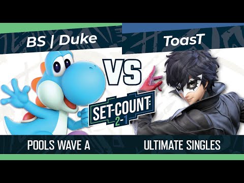 Set Count 2-1: BS | Duke (Yoshi) vs ToasT (Joker) Pools Wave A