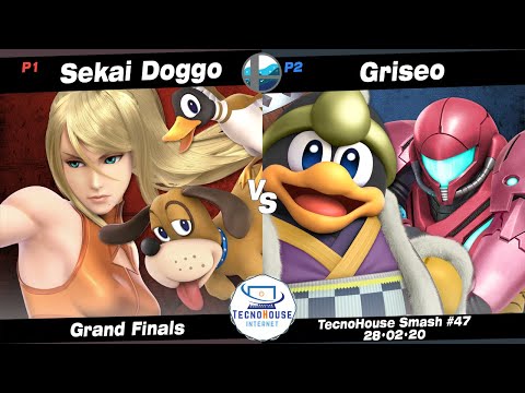 TecnoHouse #47: RT+ Sekai Doggo (Duck Hunt, ZSS) vs RT+ Griseo (Samus, King Dedede) - Grand Finals