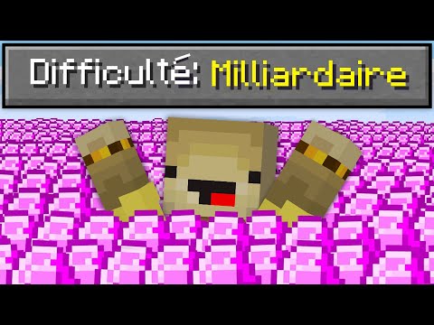 INSANE MINECRAFT BILLIONAIRE DIFFICULTY!!