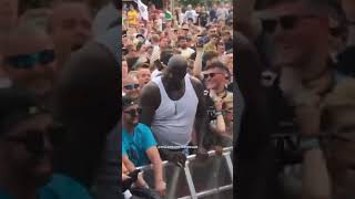Download lagu Shaq Sighted Rocking In the Front Row Of This Rave 😱🤘 mp3