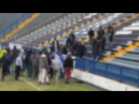 Tuča navijača - Plava unija napala Despote (Smederevo - OFK Beograd, 15.10.2023)