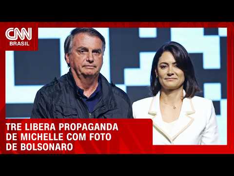 Justiça libera propaganda de Michelle com imagem e citação a Bolsonaro | BASTIDORES CNN