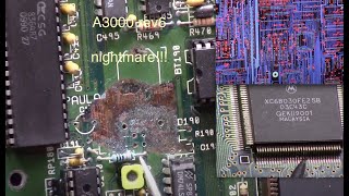 Amiga 3000 rev6 w no rom tower p1