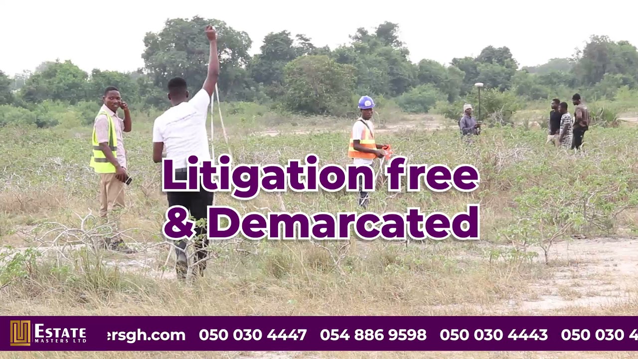 Lands for sale from the Most Trusted Estate company in Ghana