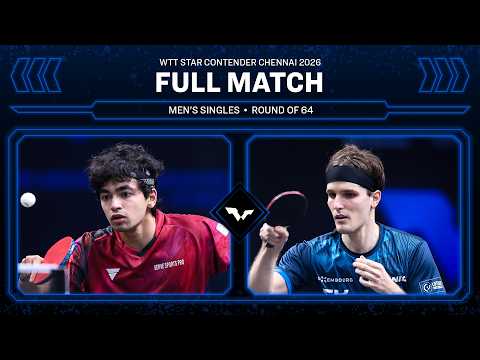 FULL MATCH | Jash Modi vs Luka Mladenovic | MS R64 | #WTTChennai 2026