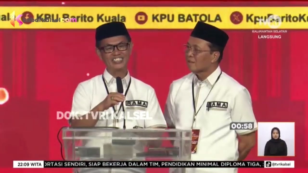 Strike! Tanggapan Rahmadian Noor Soal Santunan Kematian di Debat Pilkada Batola 2024
