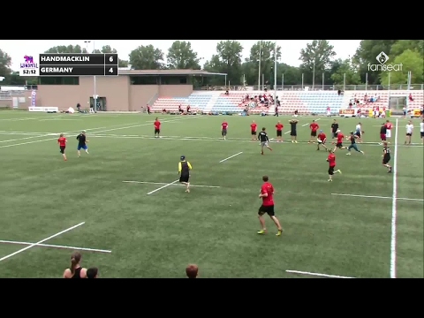 Windmill 2017 - Burt Handmacklin FBI vs Germany - Mixed - Ultimate frisbee