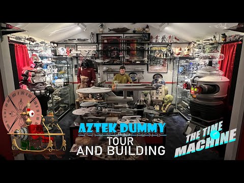 Aztek Dummy mancave tour EXCLUSIVE!