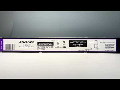 XH190C275V054BSG1 – LED Driver 190 Watt