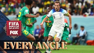 Harry Kane shifts into OVERDRIVE and scores a goal for England against Senegal | Every Angle by FOX Soccer