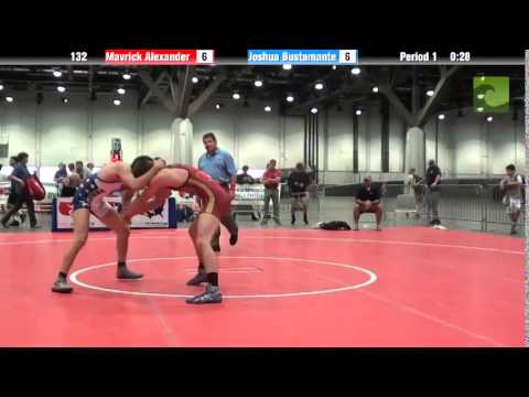 Men 132 - Mavrick Alexander vs. Joshua Bustamante