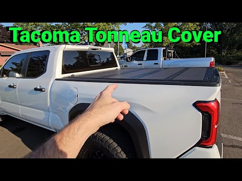 Checking out the Toyota Tacoma Tonneau cover